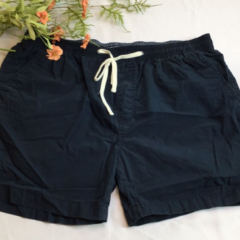 Nautica Navy‎ Drawstring Elastic Shorts 2XL